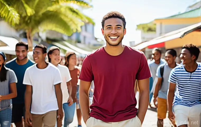 누벨칼레도니 영화 및 드라마 배우 - **Prompt for Marie-Ange Kawa:**
    A powerful portrait of a modern Melanesian woman, inspired by Ma...
